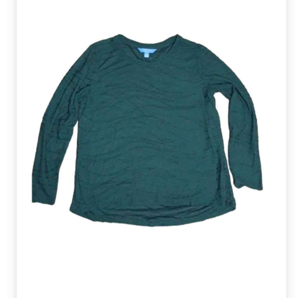 CURATED BY RUA'H KIBRIYA: Green Women's Long-Sleeved Topx